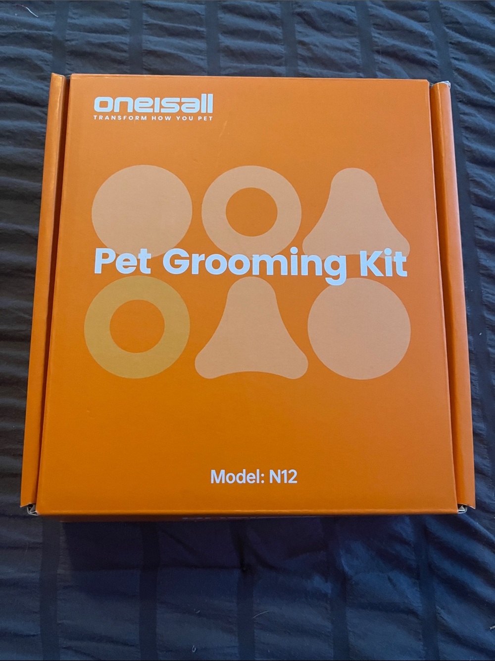 Oneisall Orange Pet Grooming Kit Model N12